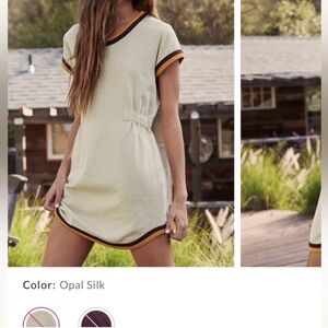 Free People Beach Retro Vibes Mini Dress